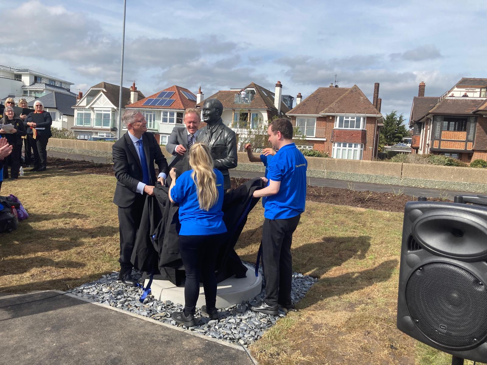 Murdered Catholic MP Sir David Amess honoured with seafront statue
